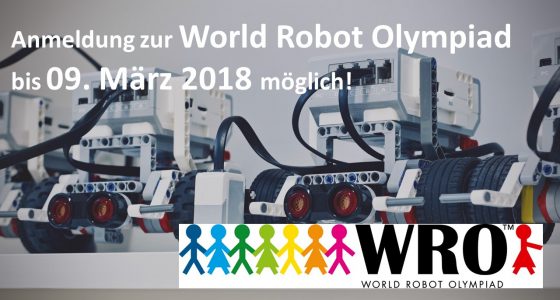 Melde Dich für die Regular Category der WRO 2018 im BFZ an!