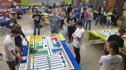 Erfolgreiche Austragung der World Robot Olympiad im BFZ und der Georg-Schlesinger Schule