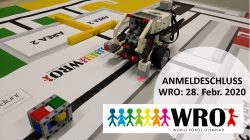 Melde Dich für die World Robot Olympiad 2020 (WRO) im BFZ an!